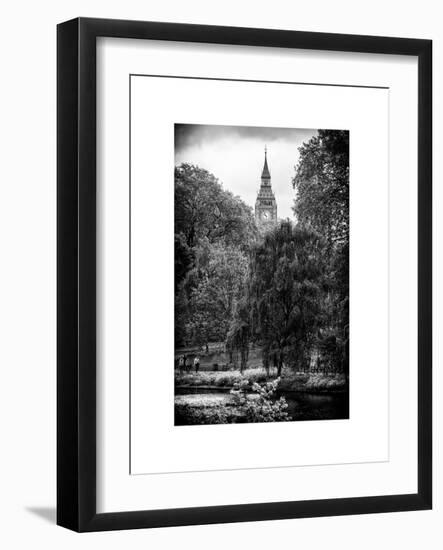 View of St James's Park Lake and Big Ben - London - UK - England - United Kingdom - Europe-Philippe Hugonnard-Framed Art Print