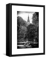 View of St James's Park Lake and Big Ben - London - UK - England - United Kingdom - Europe-Philippe Hugonnard-Framed Stretched Canvas