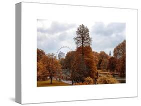 View of St James's Park Lake and Big Ben - London - UK - England - United Kingdom - Europe-Philippe Hugonnard-Stretched Canvas