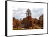 View of St James's Park Lake and Big Ben - London - UK - England - United Kingdom - Europe-Philippe Hugonnard-Framed Stretched Canvas