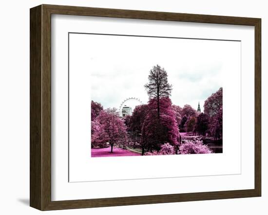 View of St James's Park Lake and Big Ben - London - UK - England - United Kingdom - Europe-Philippe Hugonnard-Framed Art Print