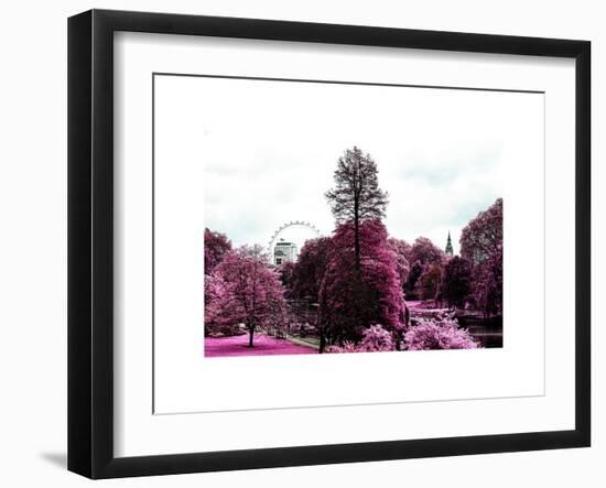 View of St James's Park Lake and Big Ben - London - UK - England - United Kingdom - Europe-Philippe Hugonnard-Framed Art Print