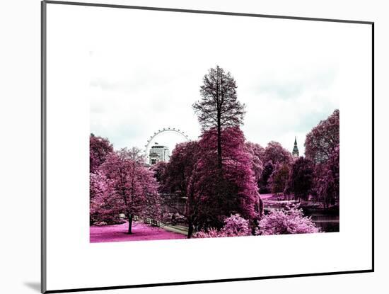 View of St James's Park Lake and Big Ben - London - UK - England - United Kingdom - Europe-Philippe Hugonnard-Mounted Art Print