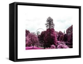 View of St James's Park Lake and Big Ben - London - UK - England - United Kingdom - Europe-Philippe Hugonnard-Framed Stretched Canvas