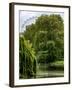 View of St James's Park Lake and the Millennium Wheel - London - England - United Kingdom-Philippe Hugonnard-Framed Photographic Print