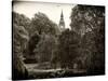 View of St James's Park Lake with Big Ben - London - UK - England - United Kingdom - Europe-Philippe Hugonnard-Stretched Canvas