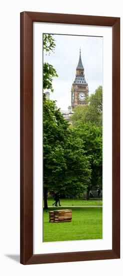 View of St James's Park with Big Ben - London - England - United Kingdom - Europe - Door Poster-Philippe Hugonnard-Framed Photographic Print