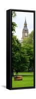 View of St James's Park with Big Ben - London - England - United Kingdom - Europe - Door Poster-Philippe Hugonnard-Framed Stretched Canvas