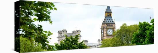View of St James's Park with Big Ben - London - UK - England - United Kingdom - Europe-Philippe Hugonnard-Stretched Canvas