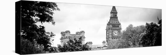 View of St James's Park with Big Ben - London - UK - England - United Kingdom - Europe-Philippe Hugonnard-Stretched Canvas