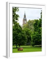 View of St James's Park with Big Ben - London - UK - England - United Kingdom - Europe-Philippe Hugonnard-Framed Photographic Print