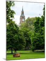 View of St James's Park with Big Ben - London - UK - England - United Kingdom - Europe-Philippe Hugonnard-Mounted Photographic Print