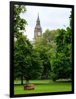 View of St James's Park with Big Ben - London - UK - England - United Kingdom - Europe-Philippe Hugonnard-Framed Photographic Print