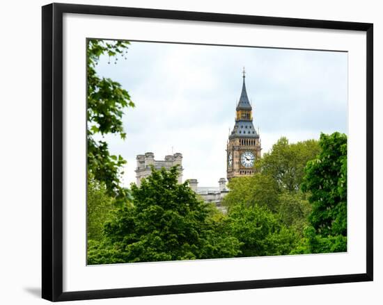 View of St James's Park with Big Ben - London - UK - England - United Kingdom - Europe-Philippe Hugonnard-Framed Photographic Print