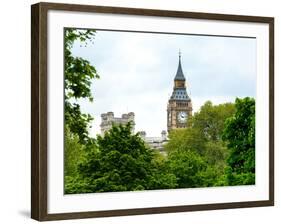 View of St James's Park with Big Ben - London - UK - England - United Kingdom - Europe-Philippe Hugonnard-Framed Photographic Print