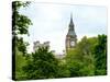 View of St James's Park with Big Ben - London - UK - England - United Kingdom - Europe-Philippe Hugonnard-Stretched Canvas