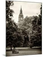 View of St James's Park with Big Ben - London - UK - England - United Kingdom - Europe-Philippe Hugonnard-Mounted Photographic Print