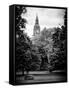 View of St James's Park with Big Ben - London - UK - England - United Kingdom - Europe-Philippe Hugonnard-Framed Stretched Canvas