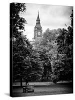 View of St James's Park with Big Ben - London - UK - England - United Kingdom - Europe-Philippe Hugonnard-Stretched Canvas