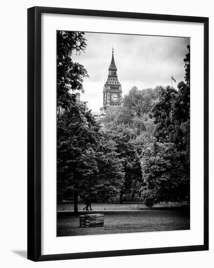 View of St James's Park with Big Ben - London - UK - England - United Kingdom - Europe-Philippe Hugonnard-Framed Photographic Print