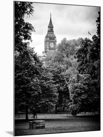 View of St James's Park with Big Ben - London - UK - England - United Kingdom - Europe-Philippe Hugonnard-Mounted Photographic Print