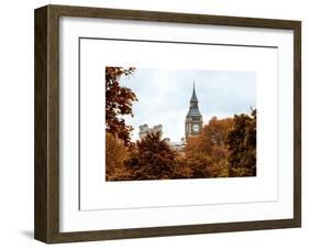 View of St James's Park with Big Ben - London - UK - England - United Kingdom - Europe-Philippe Hugonnard-Framed Art Print