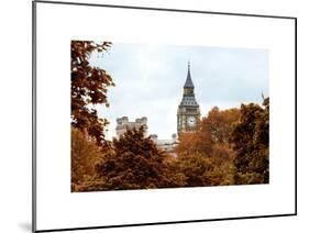 View of St James's Park with Big Ben - London - UK - England - United Kingdom - Europe-Philippe Hugonnard-Mounted Art Print