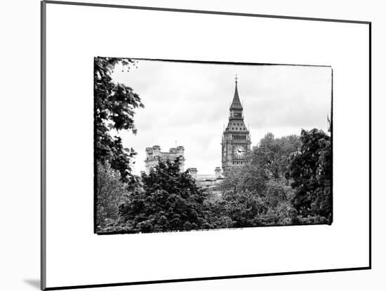 View of St James's Park with Big Ben - London - UK - England - United Kingdom - Europe-Philippe Hugonnard-Mounted Art Print