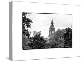 View of St James's Park with Big Ben - London - UK - England - United Kingdom - Europe-Philippe Hugonnard-Stretched Canvas