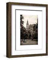 View of St James's Park with Big Ben - London - UK - England - United Kingdom - Europe-Philippe Hugonnard-Framed Art Print