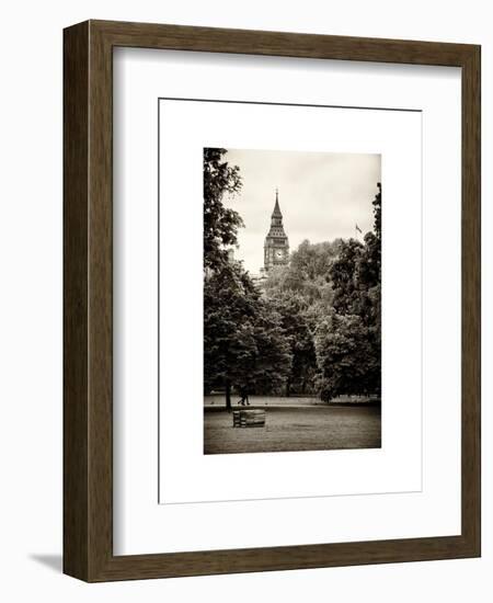 View of St James's Park with Big Ben - London - UK - England - United Kingdom - Europe-Philippe Hugonnard-Framed Art Print