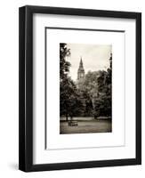 View of St James's Park with Big Ben - London - UK - England - United Kingdom - Europe-Philippe Hugonnard-Framed Art Print