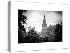 View of St James's Park with Big Ben - London - UK - England - United Kingdom - Europe-Philippe Hugonnard-Stretched Canvas