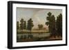 View of St. James's Park with Westminster Abbey Beyond-John Inigo Richards-Framed Giclee Print