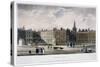 View of St James's Square from the South-East Corner, London, 1812-null-Stretched Canvas