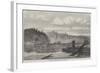 View of St Joe, Missouri, from the Kansas Side-null-Framed Giclee Print