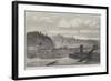 View of St Joe, Missouri, from the Kansas Side-null-Framed Giclee Print