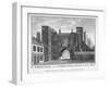 View of St John's Gate, Clerkenwell, London, C1790-John Peltro-Framed Giclee Print