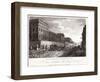 View of St Luke's Hospital, Old Street, Finsbury, London, 1817-Thomas Higham-Framed Giclee Print
