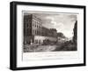 View of St Luke's Hospital, Old Street, Finsbury, London, 1817-Thomas Higham-Framed Giclee Print