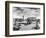 View of St. Mark's Square from the Lagoon, Venice (Engraving)-Francesco Zucchi-Framed Giclee Print