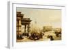 View of St. Marks from the Punta Della Dogana, Venice-Edward Pritchett-Framed Giclee Print