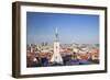 View of St. Martin's Cathedral and City Skyline, Bratislava, Slovakia, Europe-Ian Trower-Framed Photographic Print