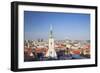 View of St. Martin's Cathedral and City Skyline, Bratislava, Slovakia, Europe-Ian Trower-Framed Photographic Print