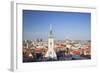 View of St. Martin's Cathedral and City Skyline, Bratislava, Slovakia, Europe-Ian Trower-Framed Photographic Print
