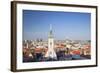 View of St. Martin's Cathedral and City Skyline, Bratislava, Slovakia, Europe-Ian Trower-Framed Photographic Print