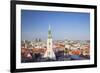 View of St. Martin's Cathedral and City Skyline, Bratislava, Slovakia, Europe-Ian Trower-Framed Photographic Print