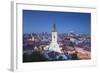 View of St Martin's Cathedral and City Skyline, Bratislava, Slovakia-Ian Trower-Framed Photographic Print