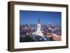 View of St Martin's Cathedral and City Skyline, Bratislava, Slovakia-Ian Trower-Framed Photographic Print