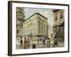 View of St Michael Square in Vienna, 1892-Franz Rottenkamp-Framed Giclee Print